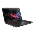 thumbnail image 3 of ASUS ROG Strix GL703GE PS71 - SCAR Edition - Intel Core i7 - 8750H / up to 4.1 GHz - Win 10 Home 64-bit - GF GTX 1050 Ti - 8 GB RAM - 256 GB SSD NVMe - 17.3" TN 1920 x 1080 (Full HD) @ 120 Hz - Ethernet, Fast Ethernet, Gigabit Ethernet, IEEE 802.11b, IEEE 802.11a, IEEE 802.11g, IEEE 802.11n, IEEE 802.11ac, Bluetooth 5.0 - Wi-Fi 5 - gunmetal, 3 of 9