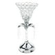thumbnail image 2 of Candelabro votivo de cristal para decoración del hogar, decoración de bodas 29cm, 2 of 9