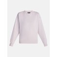 thumbnail image 5 of Athletic Works Women's and Women's Plus Fleece Sweatshirt with Long Sleeves, Sizes XS-4X, 5 of 5