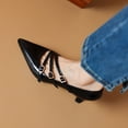 thumbnail image 5 of YOWMNS Women's Low Heel Mary Jane Pumps - Elegant and Comfortable, 5 of 5