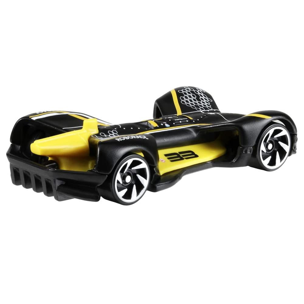 Hot Wheels Roborace Die-Cast Race Car - Black and Yellow Limited