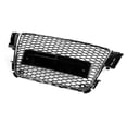 thumbnail image 3 of Front Intake Grill  Hex Mesh Grille Full Black  Refit For RS5 Style  Fits For A5 S5 B8 2008-2011, 3 of 8