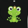 thumbnail image 4 of Inktastic Cute Frog, Green Frog, Frog Princess, Crown Girls Baby T-Shirt, 4 of 5