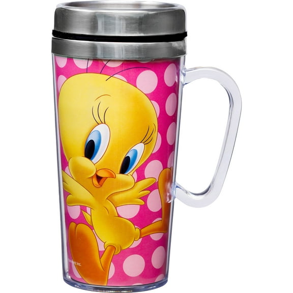 TWEETY ACRYLIC TRAVEL MUG