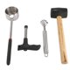 thumbnail image 2 of Walnut Opening Tool with Hammer Super Safe and Easy to Open Young Coconuts, Food Grade Opener, Rubber Hammer, 2 of 5