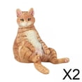 thumbnail image 1 of Juguetes de simulación para gatos,Figura de gato modelo de simulación Figuras de acción,Colección de figuras de juguete para gatos de jardín Science,Estatuas de gatos,modelo de utilería, 1 of 8