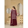 thumbnail image 3 of Custom Made Indian Designer Sharara Suits For Women & Girls Heavy Georgette Kurta Kurti Sets, 3 of 5