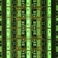 thumbnail image 1 of Ahgly Company Indoor Square Abstract Green Modern Area Rugs, 7' Square, 1 of 4