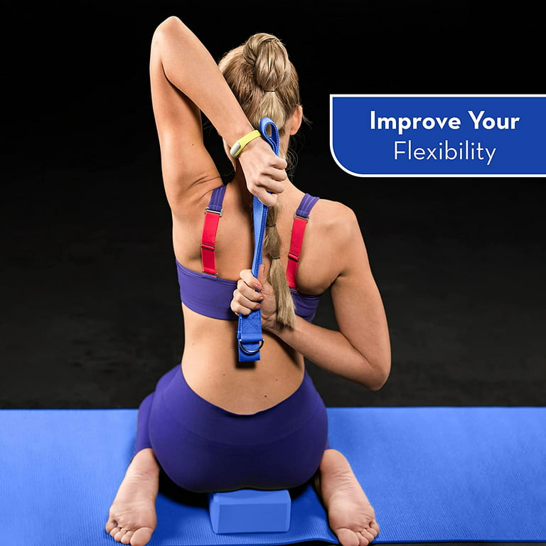 HemingWeigh Yoga Mat Set, 0.5 inch Thick, Non Slip, Beginner