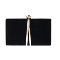 thumbnail image 1 of Women's Evening Bag Polyester Wedding Party Event Party Chain Solid Color Plain Wine Black Red, 1 of 5