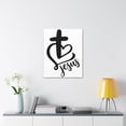 thumbnail image 4 of Scripture Walls John 3:16 Jesus Heart And Cross Bible Verse Canvas Christian Wall Art Ready to Hang Unframed, 4 of 18