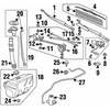 Genuine OE Acura Washer Nozzle - 76815-SY8-A02ZK