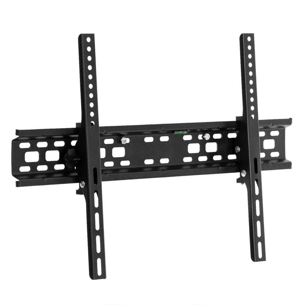 Universal TV Wall Mount Bracket for 32 to 70 Inch TVs Up to 110 lbs Full Motion Tilt Adjustable 5 to 20 Degrees Low Profile Fixed Mount  for Living Room Bedroom Gaming Setup Space Saving Easy Install