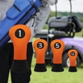 thumbnail image 6 of AMLESO Golf covers Golf Club Head Covers for Woods Portable Long Neck Golf Covers for Men, Women Golfer Equipment 1 3 5 U, 6 of 10
