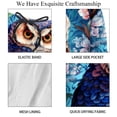 thumbnail image 4 of luoweisi Men's Beach Shorts Quick Dry Swim Trunks with Mesh Lining Cartoon Owl L, 4 of 5
