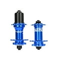 thumbnail image 1 of Moyeu de Roulement Taille Compacte Sans Bavure Réduit la Friction Fournitures de Cyclisme Installation Pratique Moyeux en Métal Alliage d'Aluminium Arbre de Roue 32h/roulement/bleu, 1 of 9
