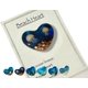 thumbnail image 1 of Corazón de bolsillo de vidrio para playa, adorno de corazón de vidrio oceánico hecho a mano con fusión de mar natural, ficha de bolsillo de corazón de vidrio fusionado, mini ficha linda y duradera con, 1 of 7
