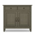 thumbnail image 2 of Connaught 40 inch Wide Solid Wood Traditional Entryway Storage Cabinet in Farmhouse Grey, 2 of 11