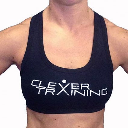 black sports bra walmart