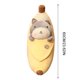 thumbnail image 3 of Juguete de peluche, regalo de cumpleaños, vacaciones, plátanos pelables, adornos de animales, almohada rellena Wmkox8yii shdjk4425, 3 of 3
