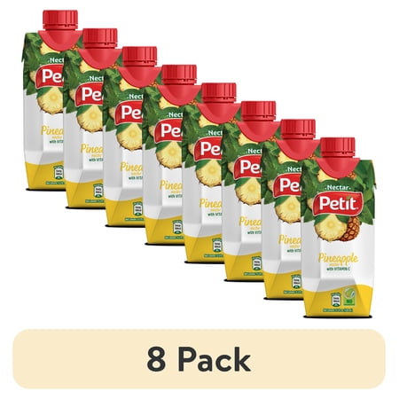 (8 pack) Petit Pineapple Nectar, 11.2 Fl. Oz.