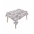 thumbnail image 2 of Spring Flowers Tablecloth Rectangle Table Cloth 60x84, Waterproof Tablecloth Outdoor Table Cloth, Farmhouse Purple Pastoral Floral Leaf Washable Table Cover for Kitchen Dinning Party, 2 of 8