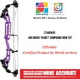 thumbnail image 2 of Sanlida Archery 37" Hero 10 Ⅱ Flagship Top of The Line Target Compound Bow Kit with Accessories for Competition&Professional Archers, 40-50&50-60Lbs, Draw Length 24"-31.5",Limited Life-time Warranty, 2 of 6