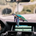 thumbnail image 7 of RuiJiao Cute 2D Sea Turtle Hanging Ornament for Car Rearview Mirror Decor- Bag Keychain Accessory for Women- Automotive Interior Mirrors Decor, 7 of 7