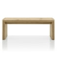 thumbnail image 2 of Furniture of America Anai Modern Solid Wood 51" Dining Bench, Oak, 2 of 10