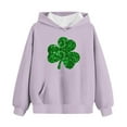 thumbnail image 2 of St.Patrick's Day Agkizg Toddler Baby Girls Summer Tops, Long Sleeve T-shirt for Kids, Toddler Girls Casual Pullover Blouse Tee Children Green Printing Crewneck T Shirts, Sizes 5-6 Years, 2 of 5