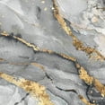 thumbnail image 6 of WYYP Marble Gold Silver Round Tablecloth for Picnic Dining Kitchen Farmhouse 100% Polyester Fiber Waterproof White, 6 of 8