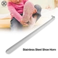 thumbnail image 6 of Luxtrada Stainless Steel New Long Handled Metal Shoe Horn Lifter with Hanging Hole (20.5inch), 6 of 7