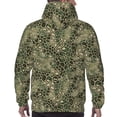 thumbnail image 7 of Daiia Green Snake Skin for Men's Fashion Hoodies & Sweatshirts with Kangaroo Pocket Hooded Sweatshirt Breathable & Moisture Wicking-Small, 7 of 7