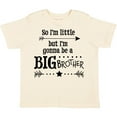 thumbnail image 3 of Inktastic So I'm Little, but I'm Gonna to Be a Big Brother Boys Toddler T-Shirt, 3 of 5