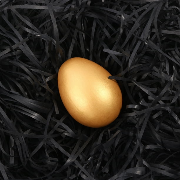 Fiudx Ofertas Flash Del Día Huevos De Pascua De Simulación, Huevos Falsos De Madera, Huevos De 2,3 Pulgadas, 1 Unidad