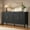 Black, variant on May in Color Console Cabinet, 58'' Wood Sideboard Buffet Cabinet, for Entryway, Living Room, Bedroom, Dining Room, Green