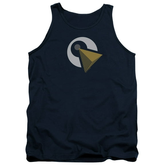 Star Trek Discovery Vulcan Logo Adult Tank Top Navy