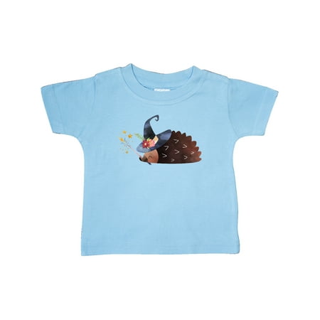 

Inktastic Halloween Witch Hedgehog Gift Baby Boy or Baby Girl T-Shirt
