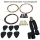 thumbnail image 1 of Kit de cambio de herramientas de guitarra Cuerdas de guitarra acústica + pasador de guitarra, 1 of 8