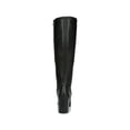 thumbnail image 2 of FRANCO SARTO Womens Black Cushioned Tribute Square Toe Block Heel Zip-Up Dress Boots 7.5 M WC, 2 of 4