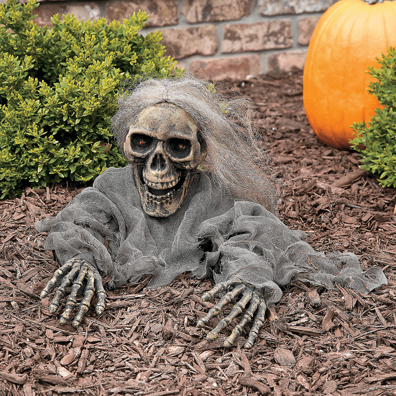 Try Me Skeleton Grave Breaker Halloween Decoration, Halloween, Home Decor, 1 Piece