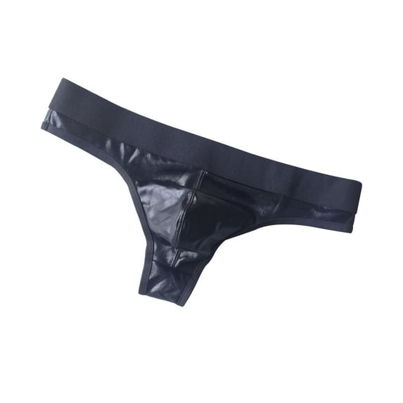 Men's Shiny Metallic Mini Boxer Briefs Performance Trunks Underpants