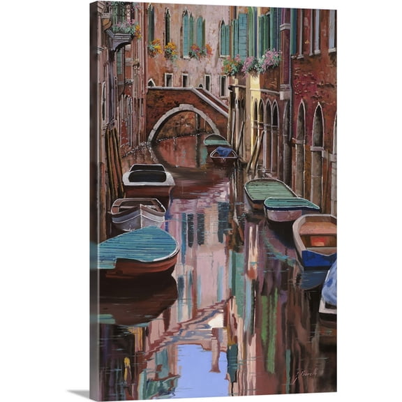 Great BIG Canvas | "Venezia a Colori" Canvas Wall Art - 32x48