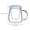 Simple Tea Ad PTOOTP 1Set Simple and Elegant Glass Tea Maker with High Heat ...