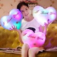 thumbnail image 4 of Throw Pillow Heart Shape Cartoon Cute Plush Pillow Sofa Pillow with Light, 4 of 7