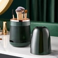 thumbnail image 3 of Organizador cosmético desmontable Yuyangstore porta brochas de maquillaje Verde, 3 of 8