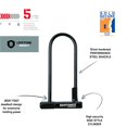 thumbnail image 2 of Kryptonite Keeper Long Shackle 12mm U-Lock Bicycle Lock with FlexFrame-U Bracket, 2 of 4