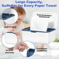 thumbnail image 4 of 3 Pack Wipes Dispenser,Non-Slip Wipes Container with Sealing Design,Refillable Baby Wipe Dispenser, Bathroom Wipes Case Box with Lids,Baby Wipe Holder Keeps Wipes Fresh,Easy Open & Close, 4 of 7