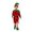Red, variant on Toddler Christmas Outfits Boys Long Sleeve Coat Hat Set Festive Dress Outfit Christmas Outfit Kids 110