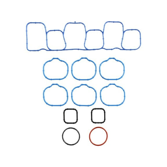 Intake Manifold Gasket Set - Compatible with 2011 - 2019 Ford Explorer 2012 2013 2014 2015 2016 2017 2018